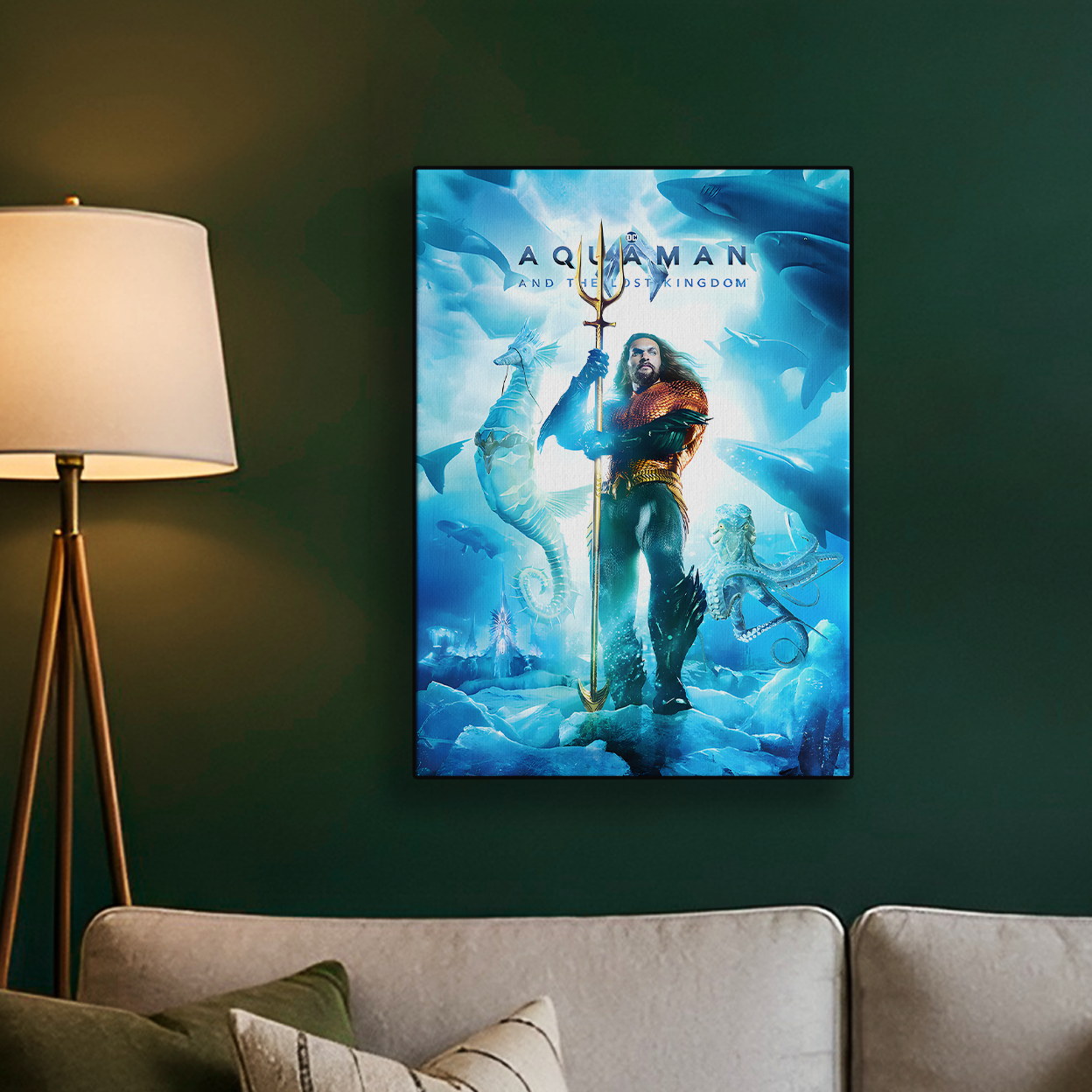 Jason Momoa's Aquaman Movie Poster