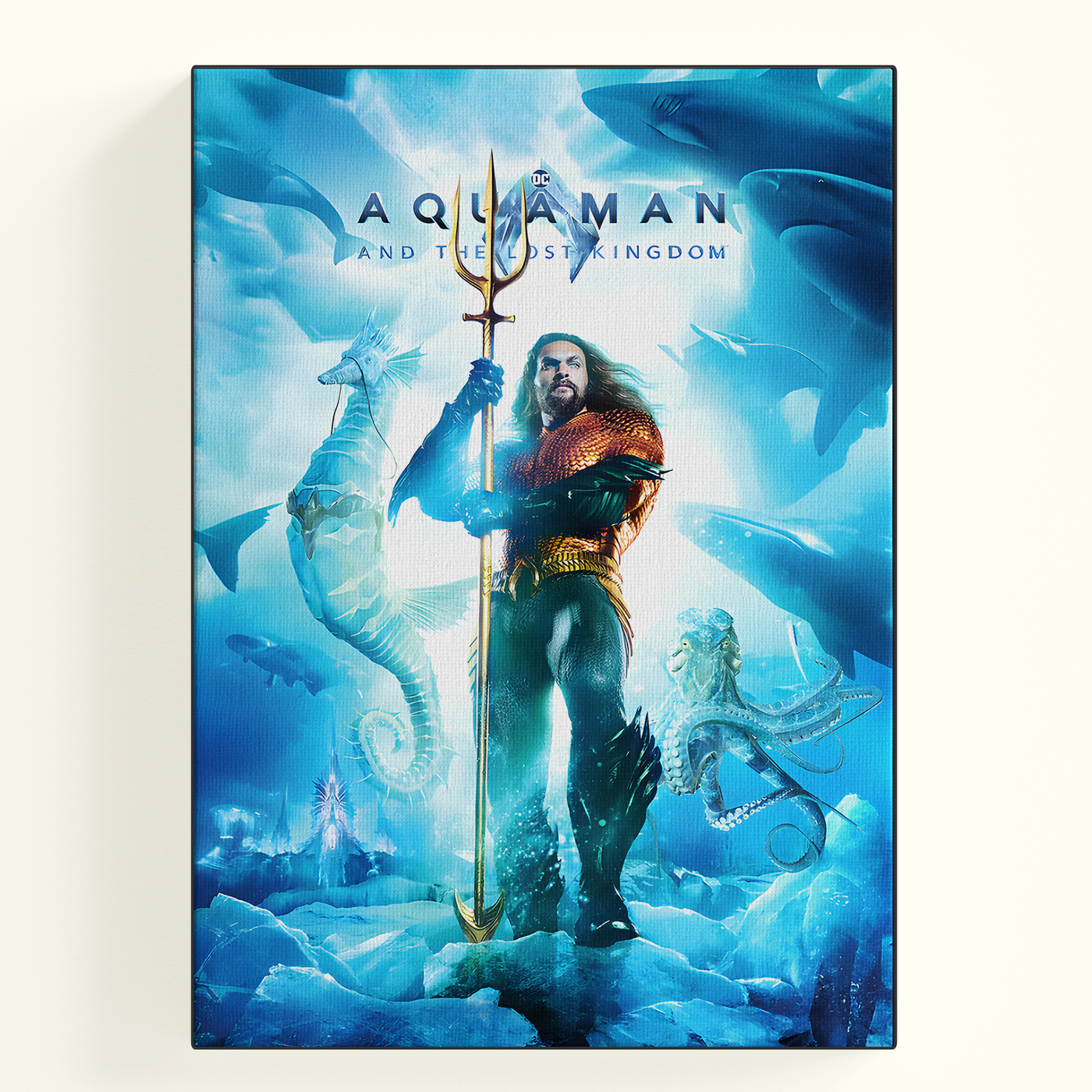 Jason Momoa's Aquaman Movie Poster
