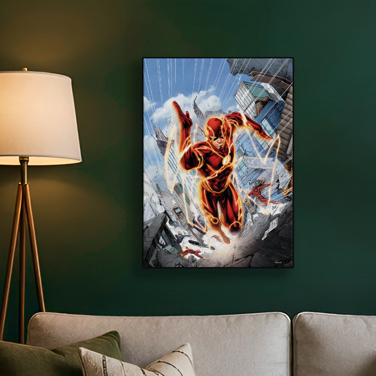 Flash Lightning Poster