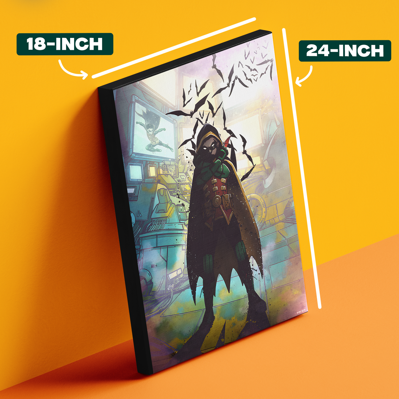 Damian Wayne's Robin Comic Poster