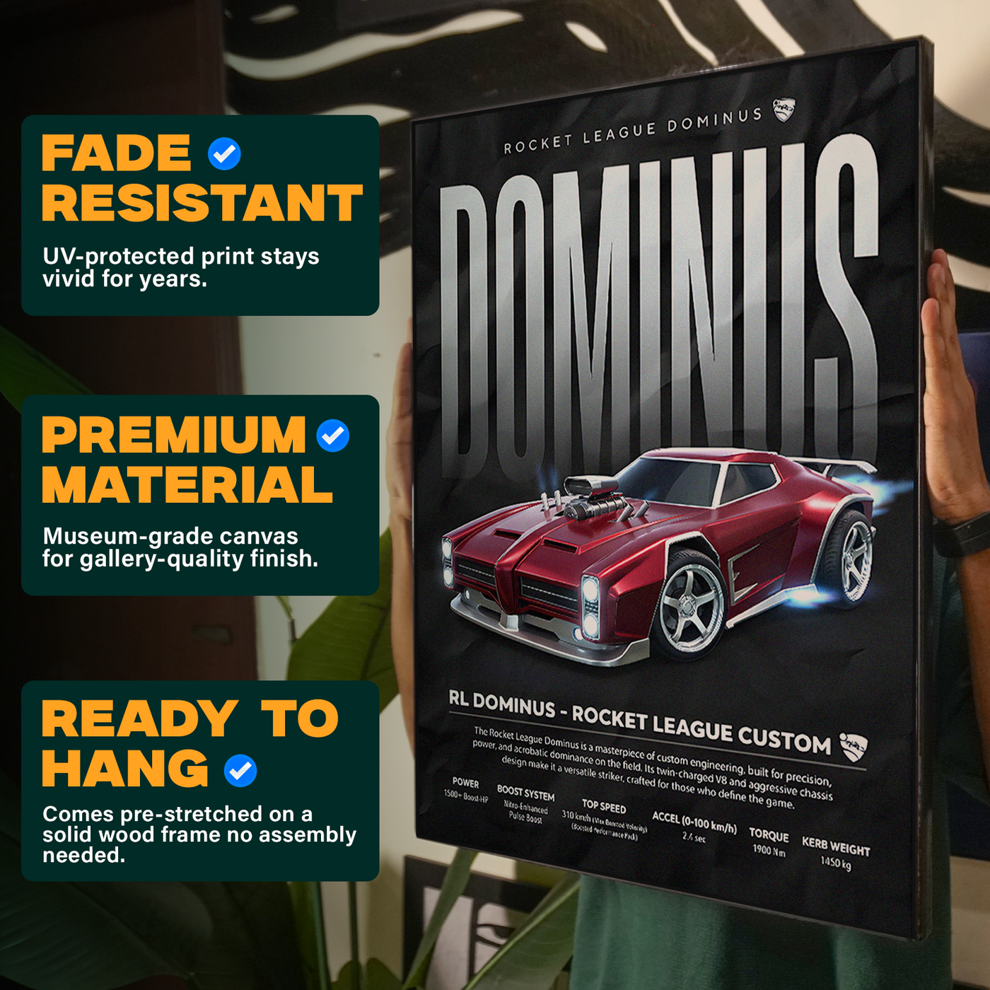 Dominus Rocket League Custom Poster