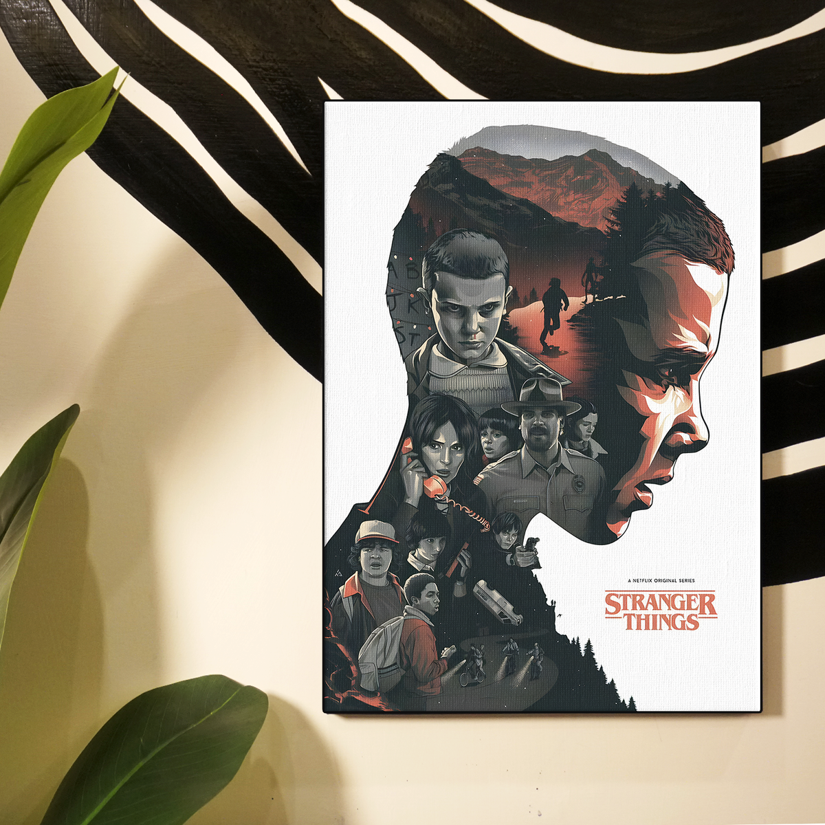 Stranger Things Character Poster