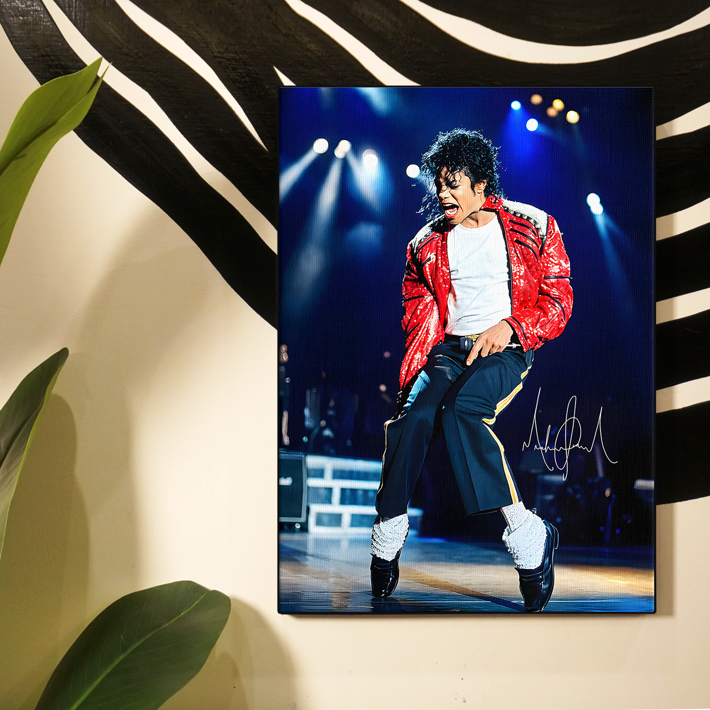 Michael Jackson Red Jacket Poster