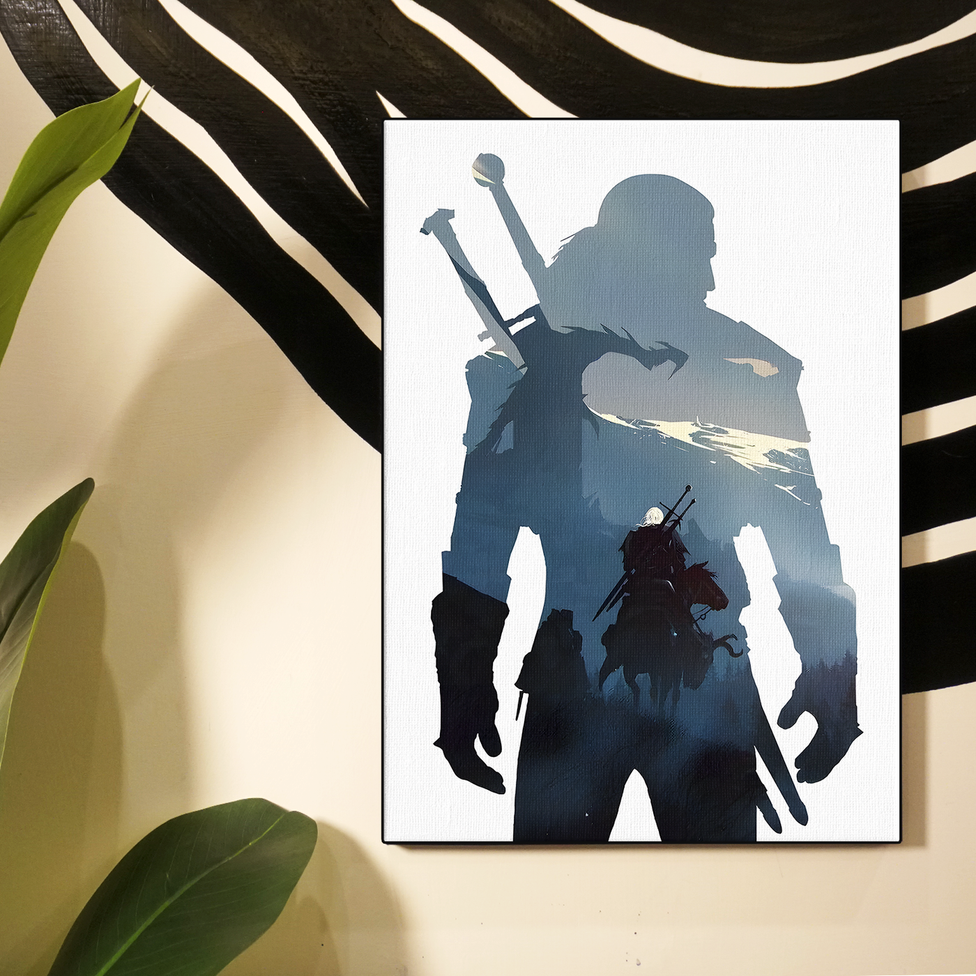 The Witcher "Geralt of Rivia" Silhouette Poster