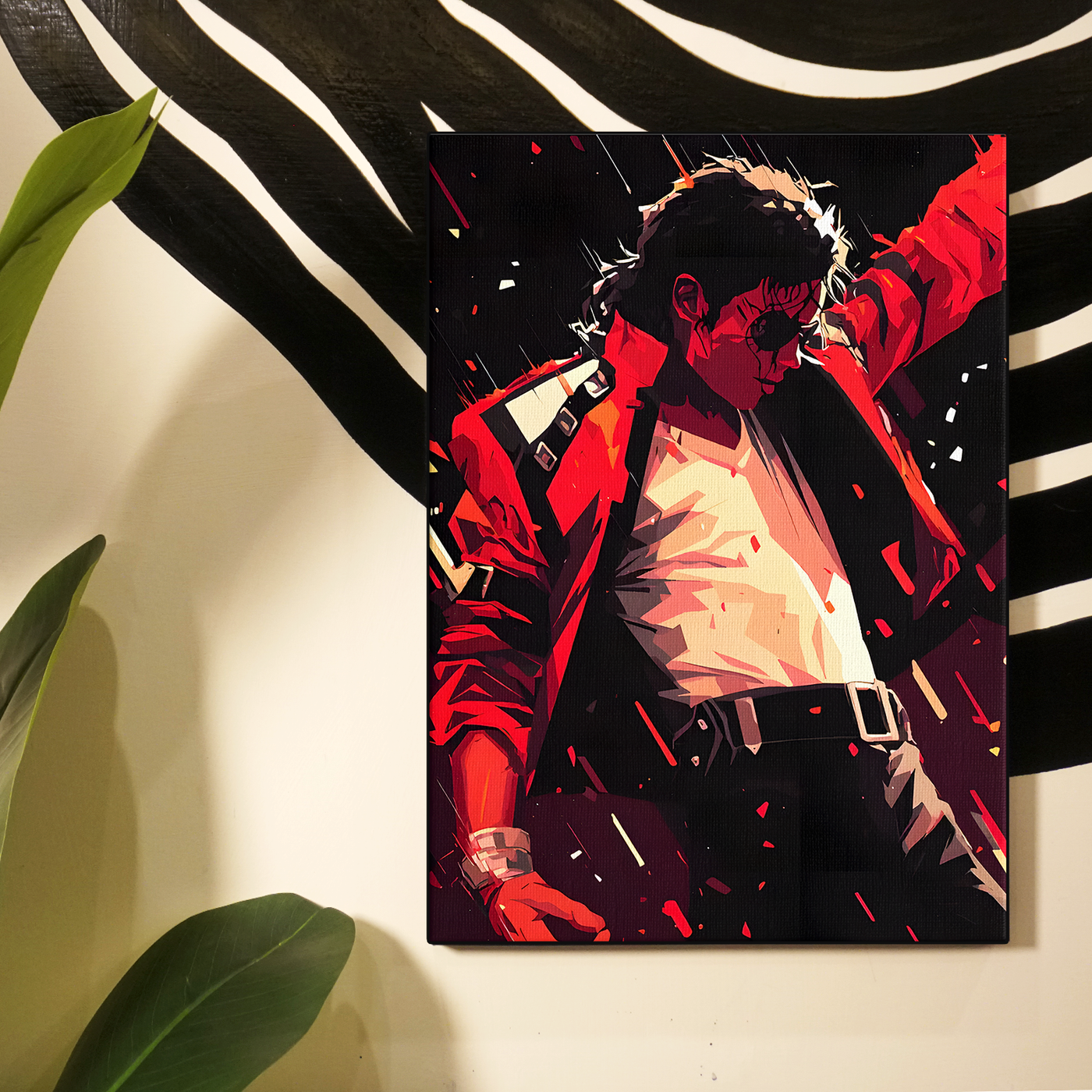 Michael Jackson Red Jacket Poster