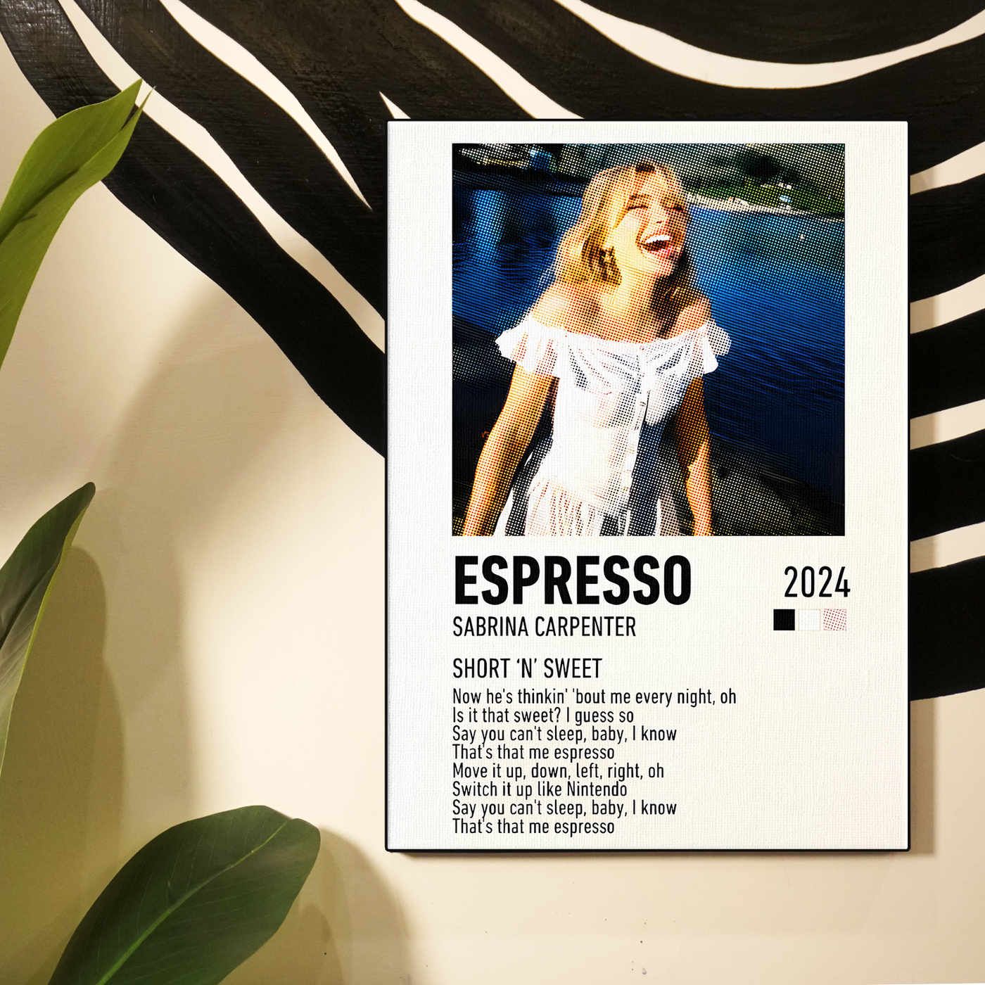 Espresso Sabrina Carpenter Poster
