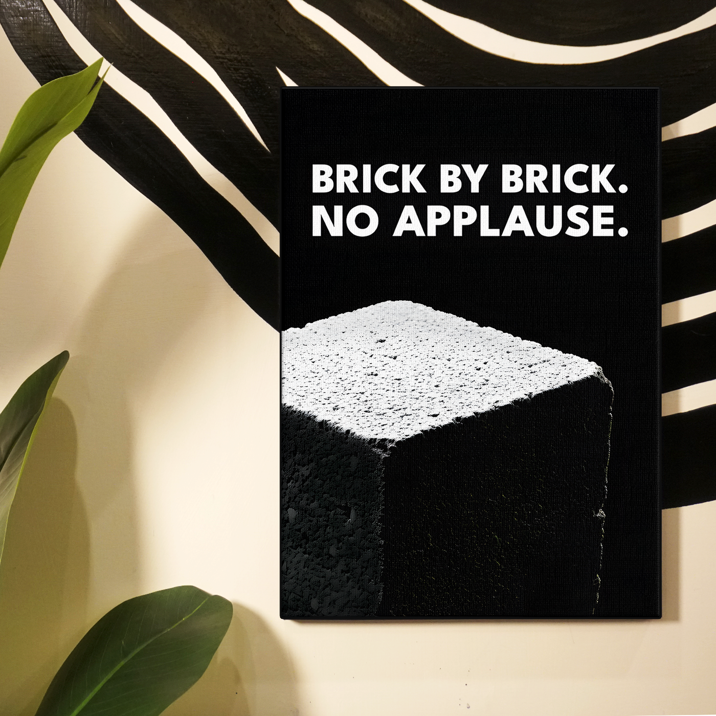 Brick By Brick No Applause Poster