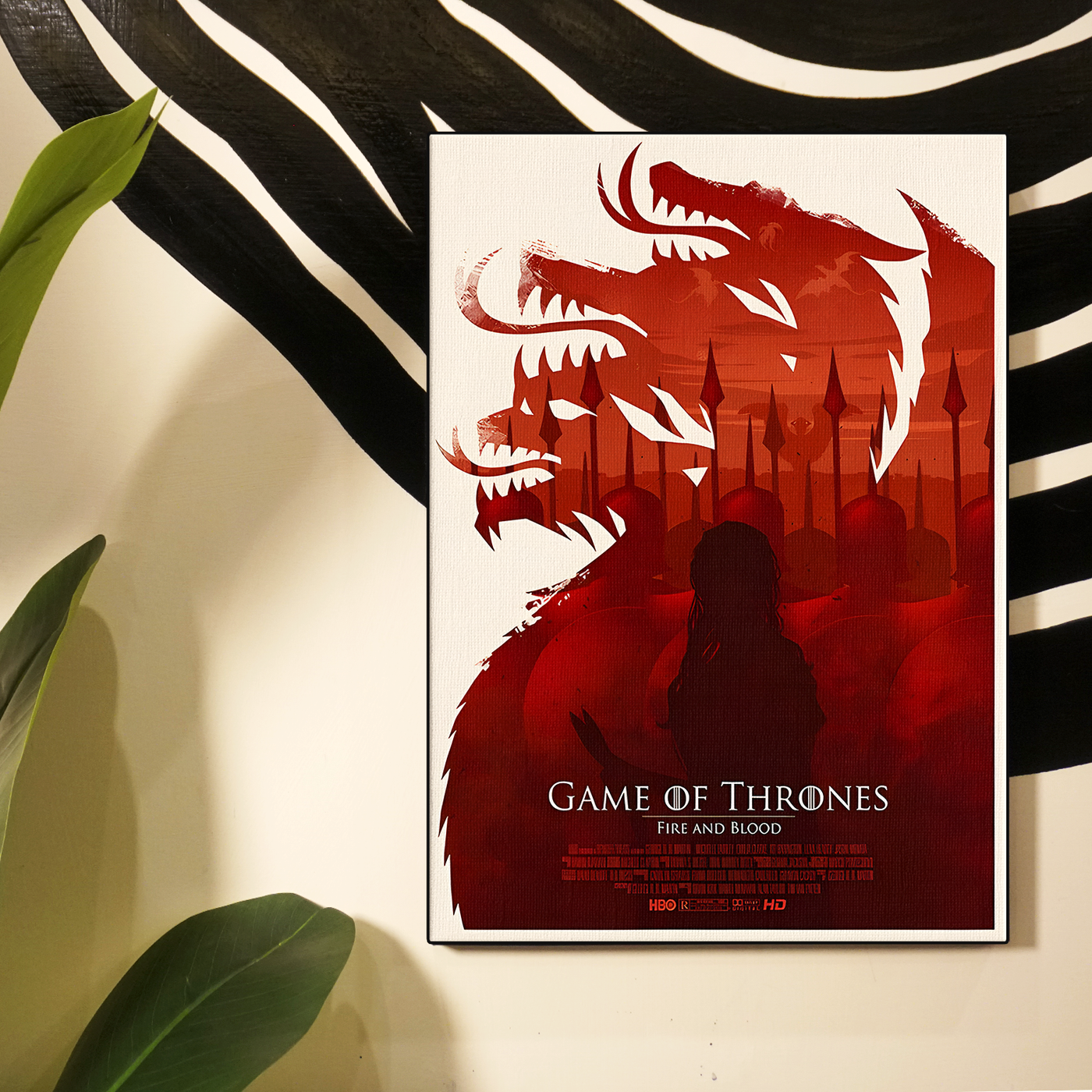 Game of Thrones Dragon Poster
