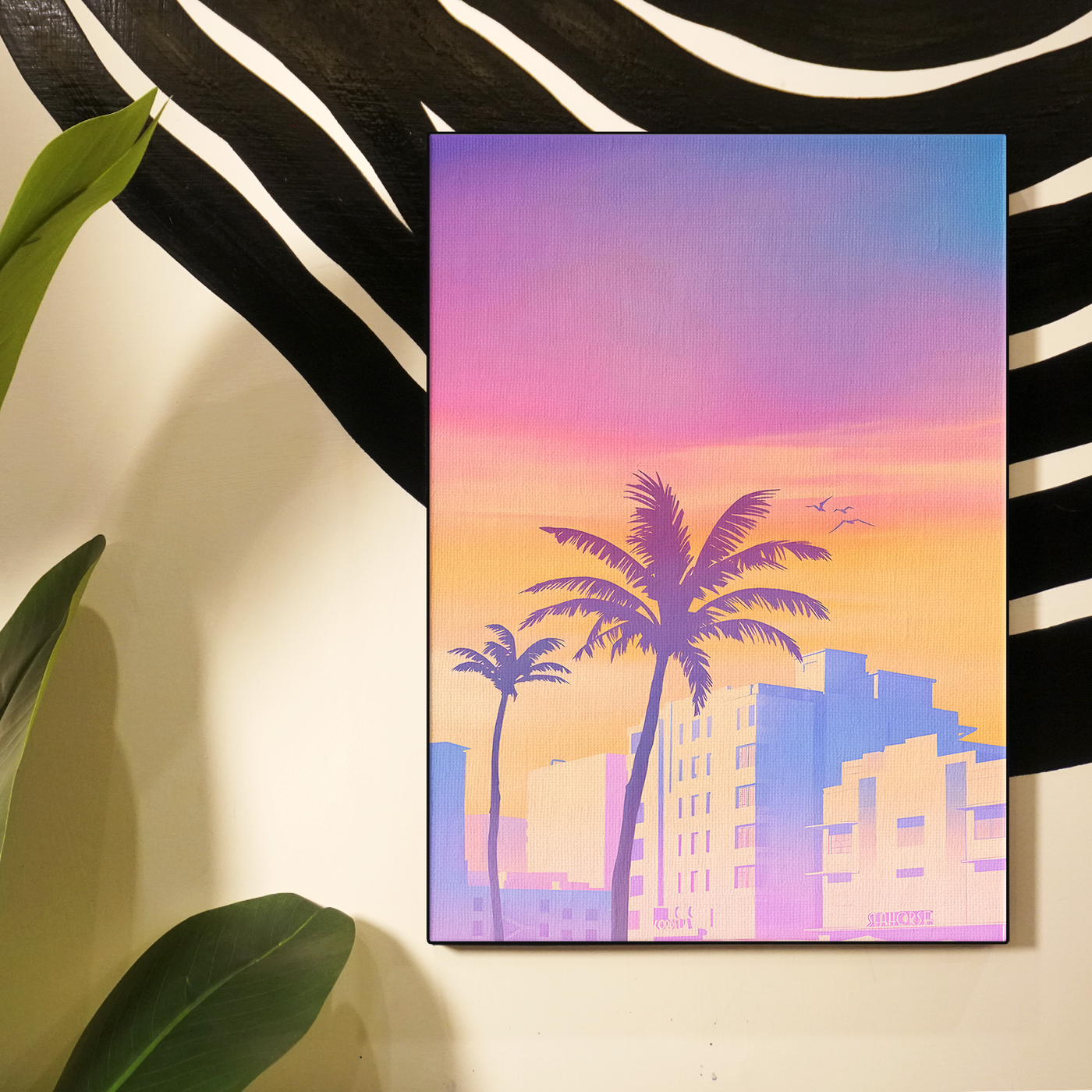 GTA "Vice City" Vibe Poster