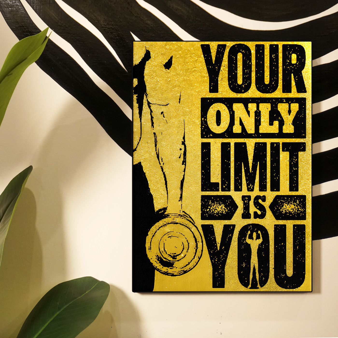 Your Only Limit Is You Yellow Poster