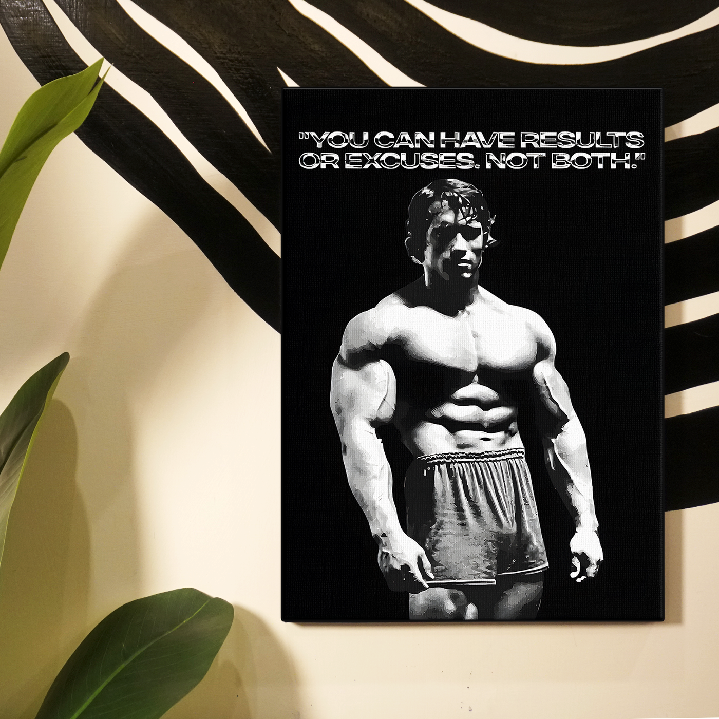 You Can only have "Results or Excuses" Poster
