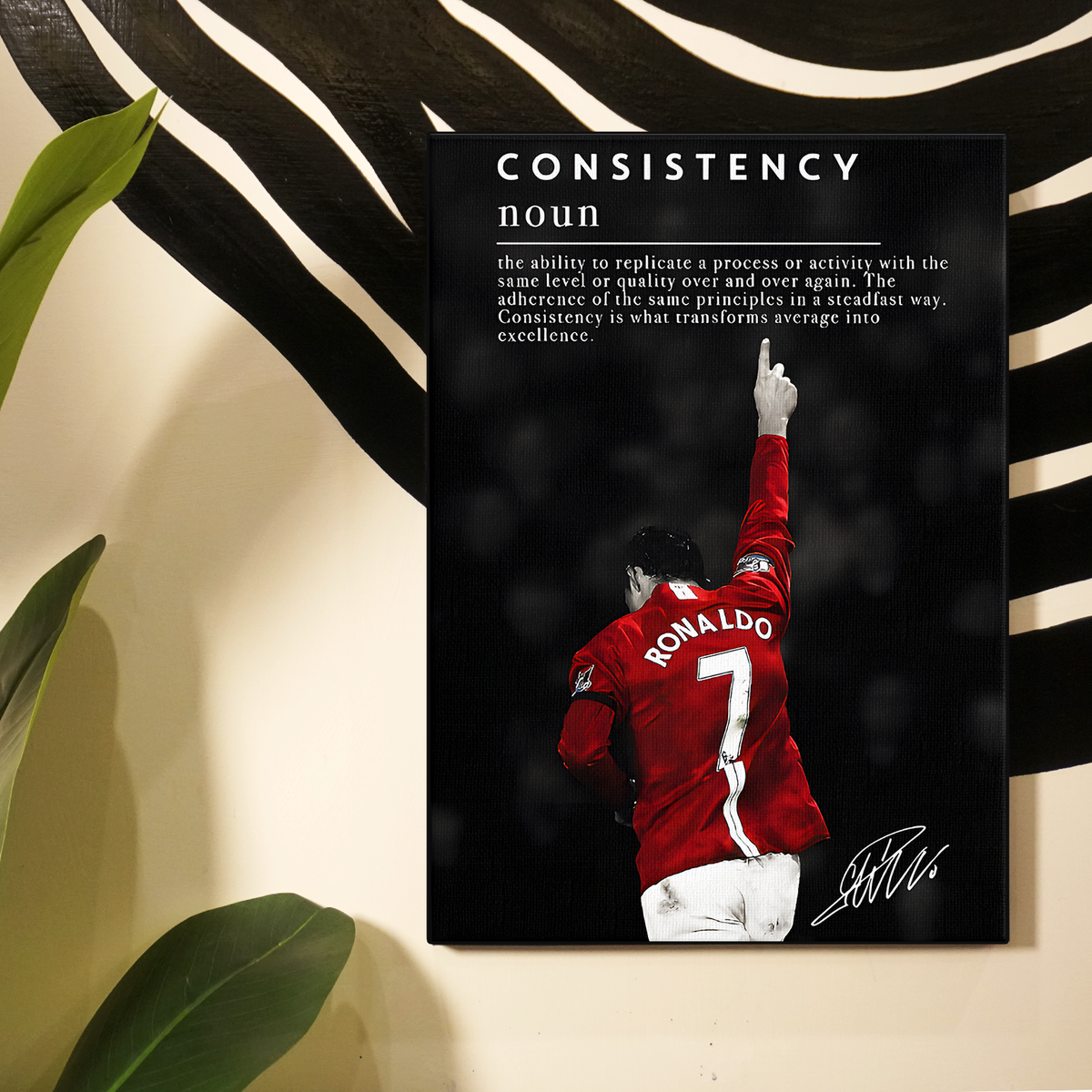 Consistency Definition Ronaldo Poster