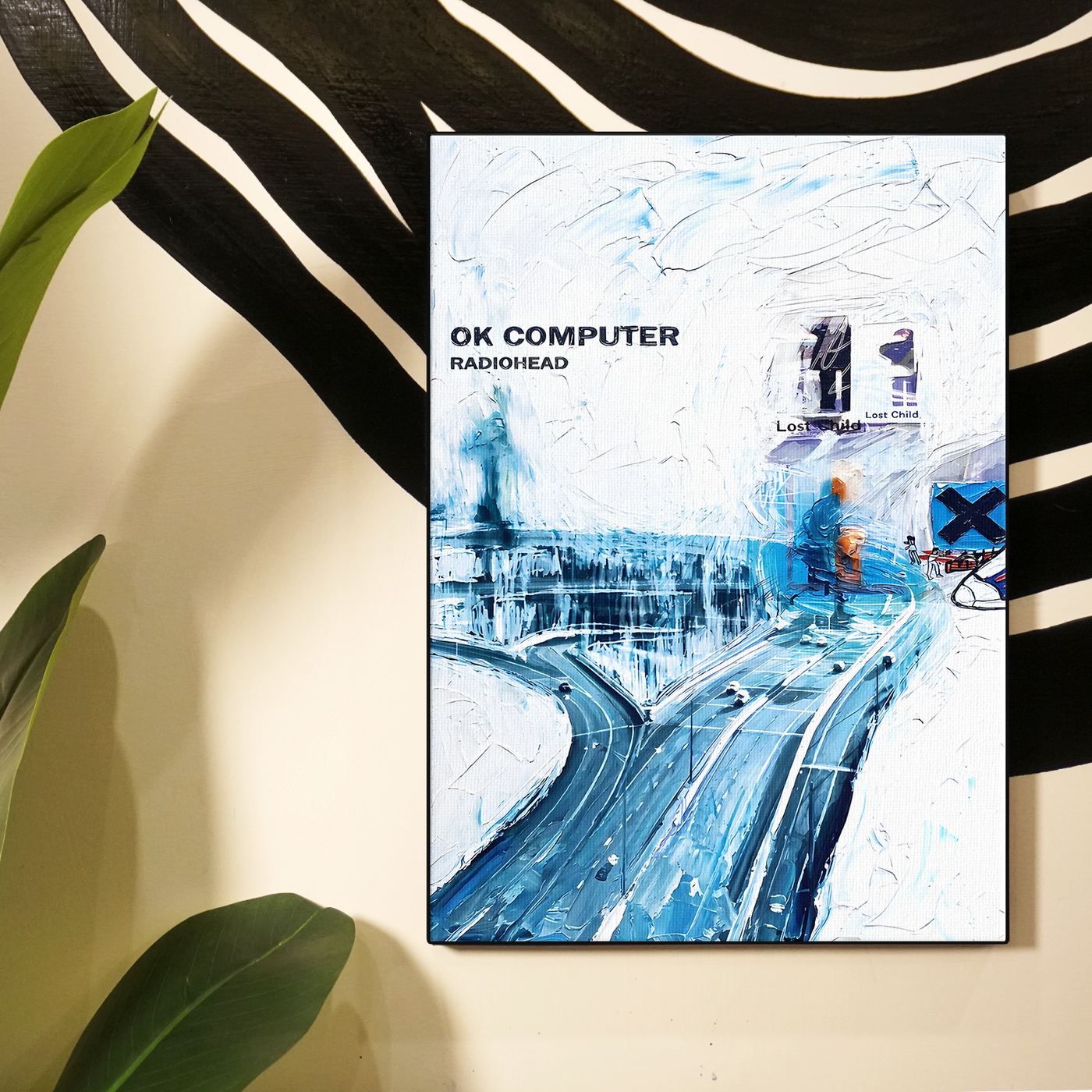 OK Computer Radiohead City Poster