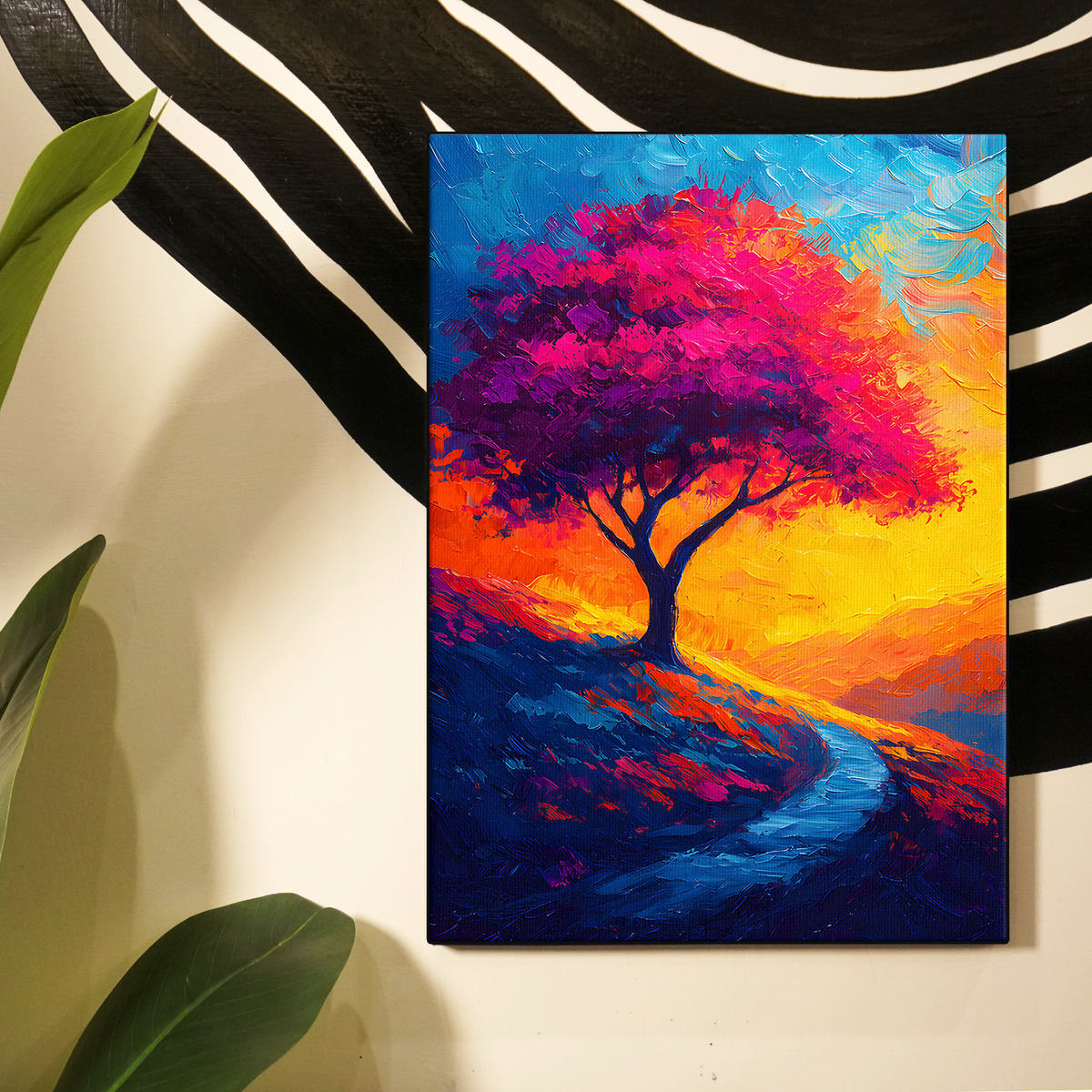 Colorful Tree Poster