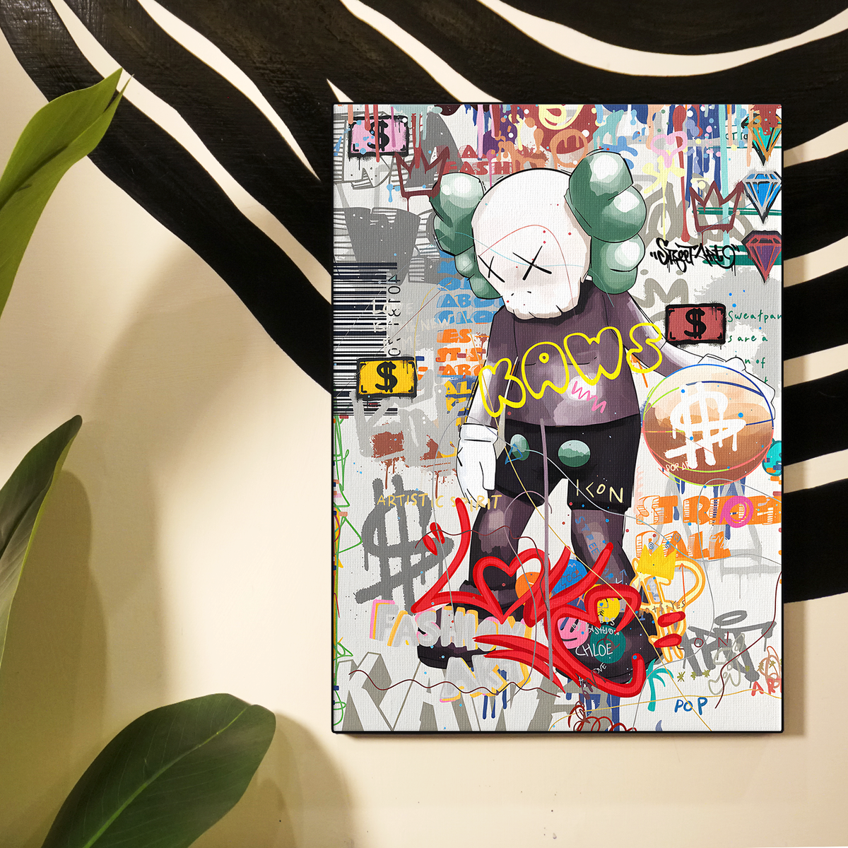 Graffiti Street Art Collage Poster