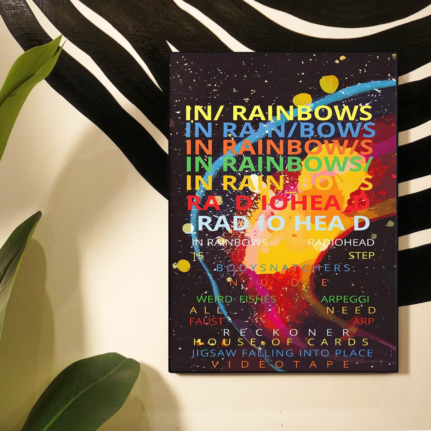 In Rainbows Radiohead Poster