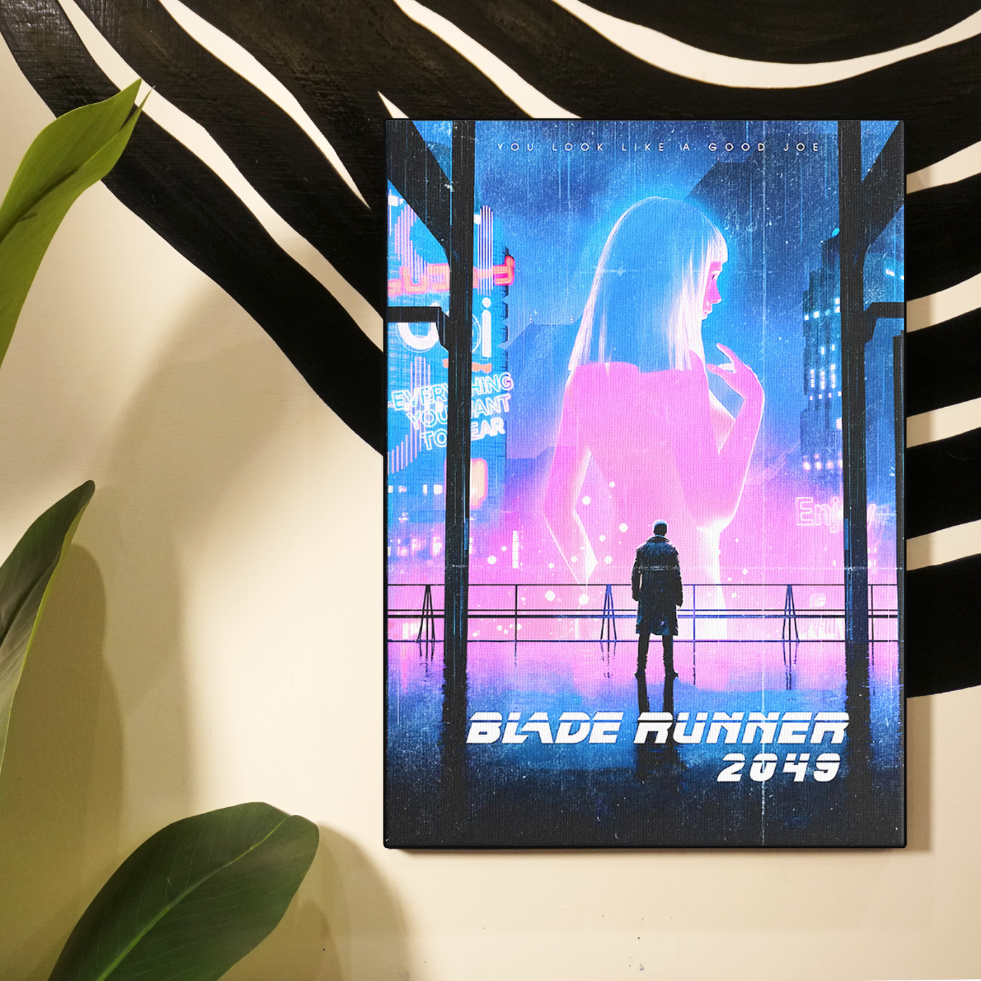 Blade Runner Silhouette Poster