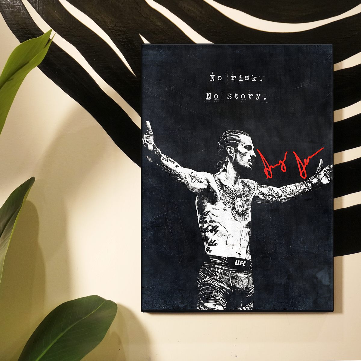 Sean O'Malley "Be First To Start Poster"