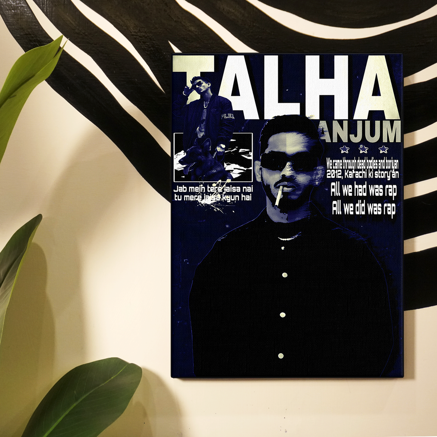Talha Drip Poster