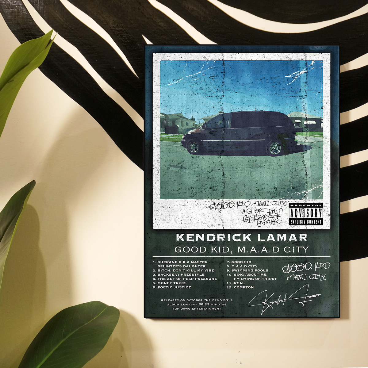 Kendrick Lamar Album Poster