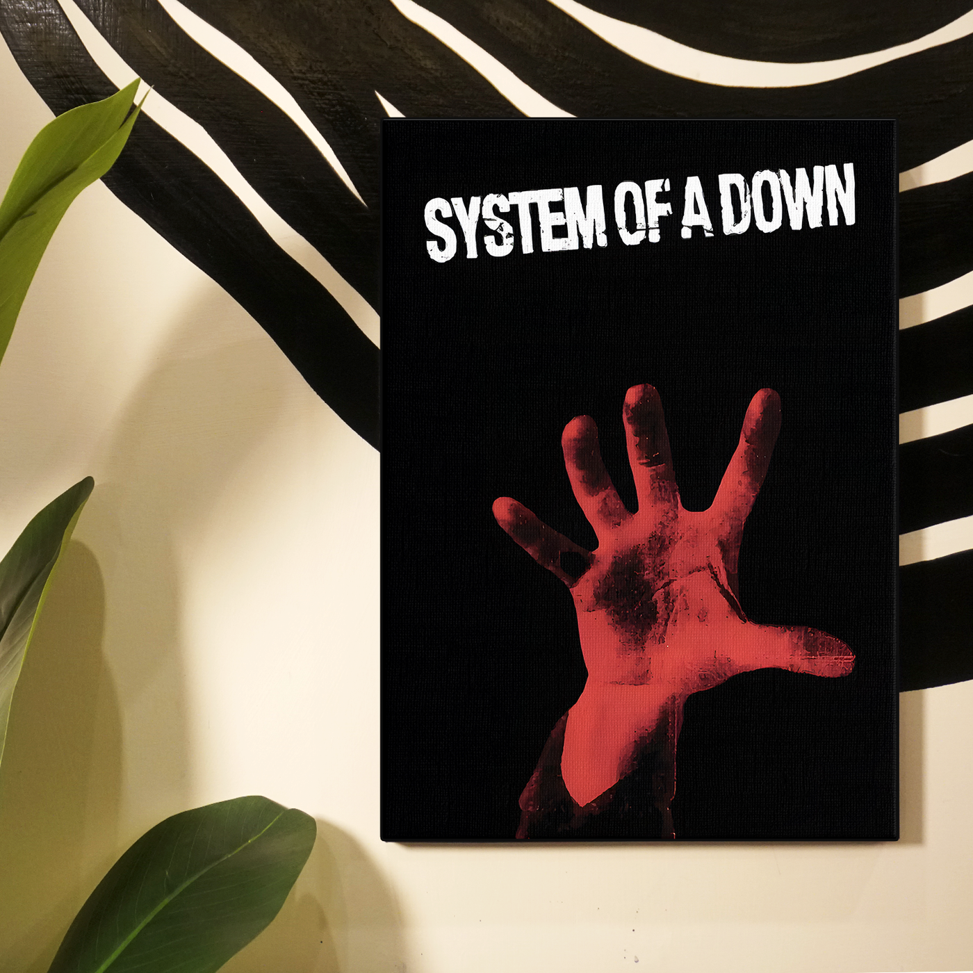 System of a Down Red Hand Poster