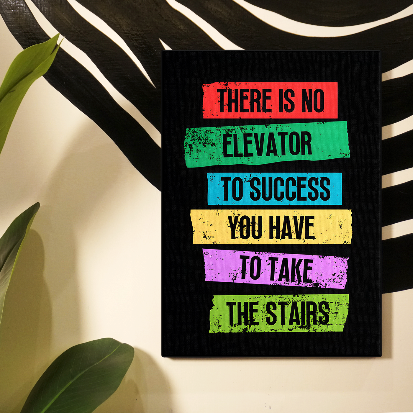 No Elevator To Success Poster
