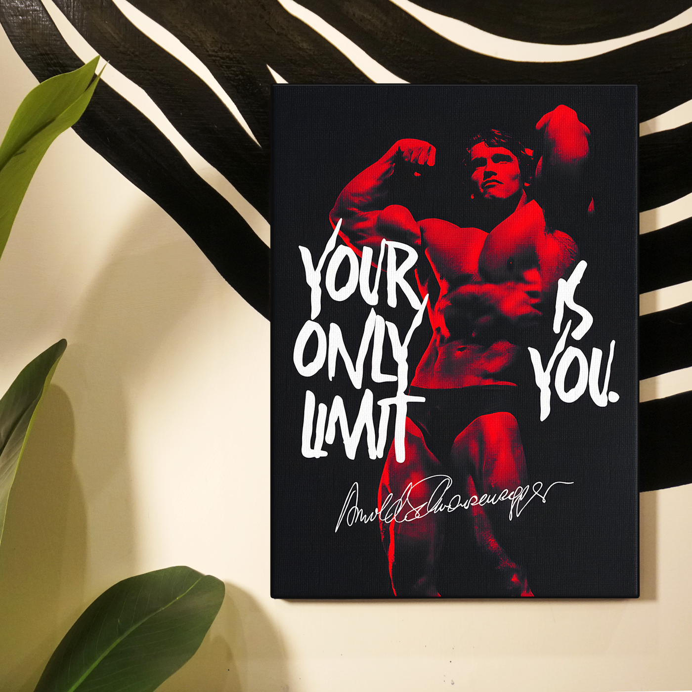 Your Only Limit Is You Red Poster