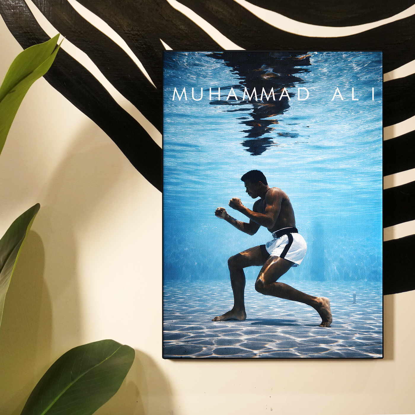 Muhammad Ali Underwater Poster