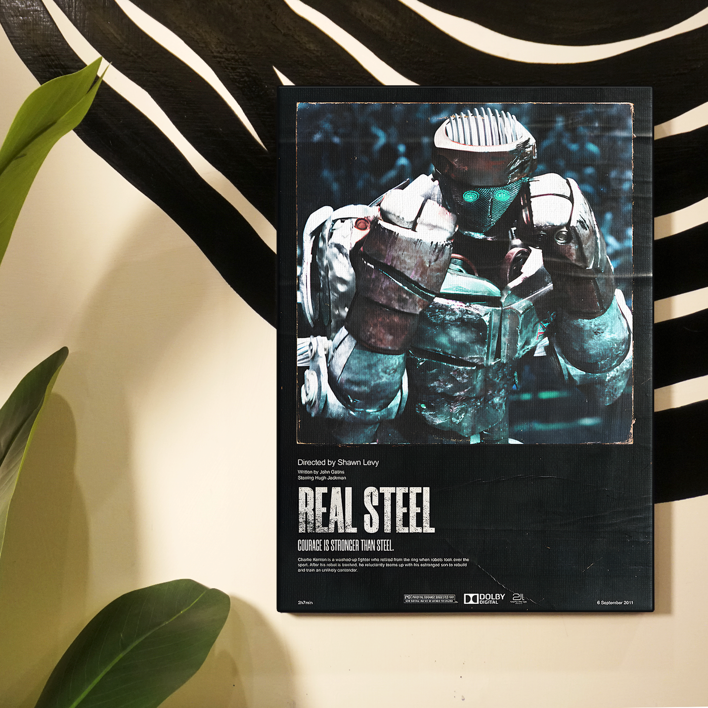 Real Steel Boxing Gloves Poster