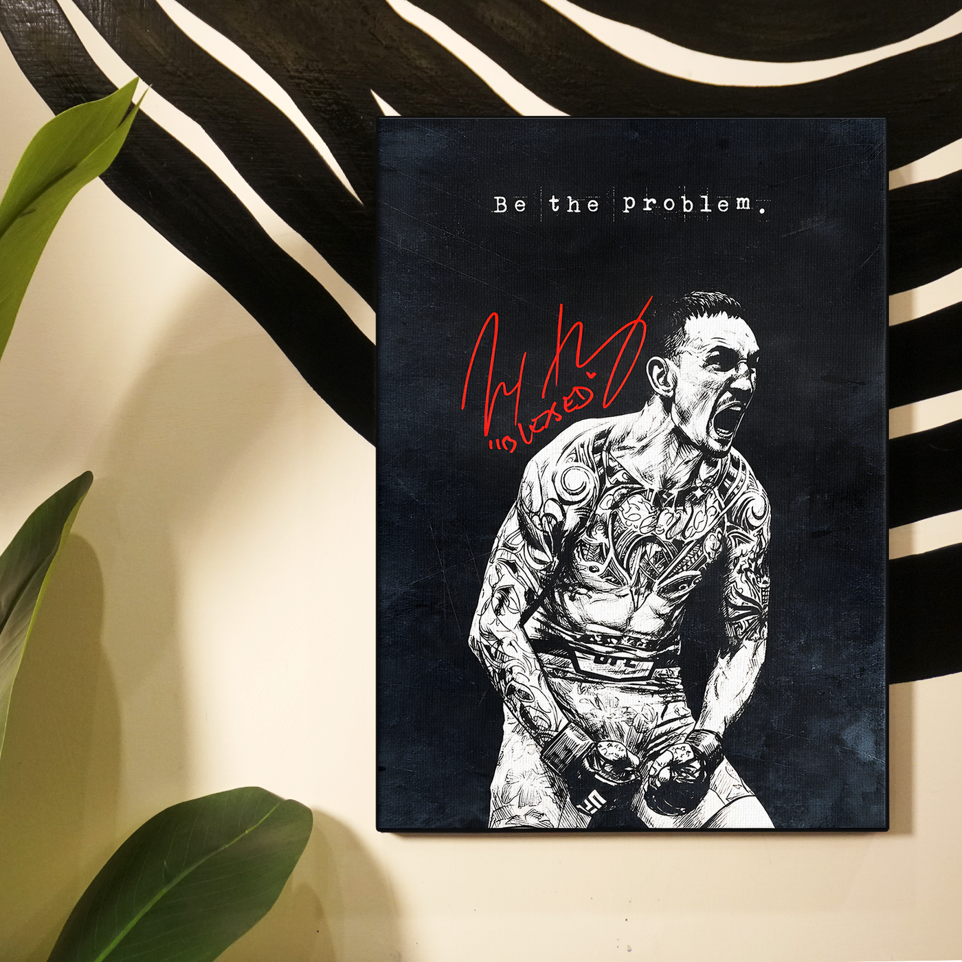 Max Holloway Quote Poster