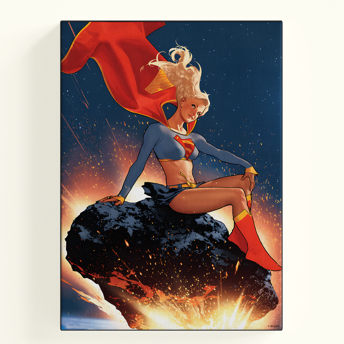 Supergirl Comic Poster