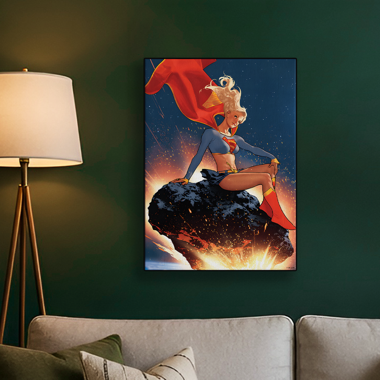 Supergirl Comic Poster