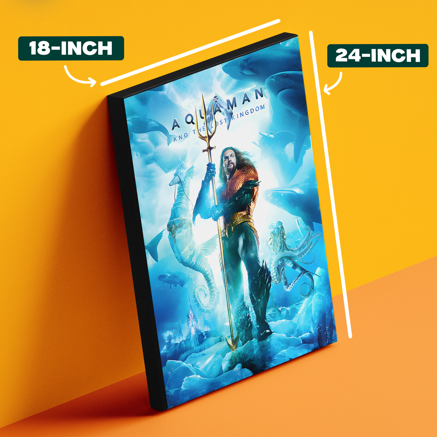 Jason Momoa's Aquaman Movie Poster