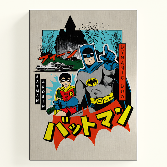 Batman Comic Japanese Poster