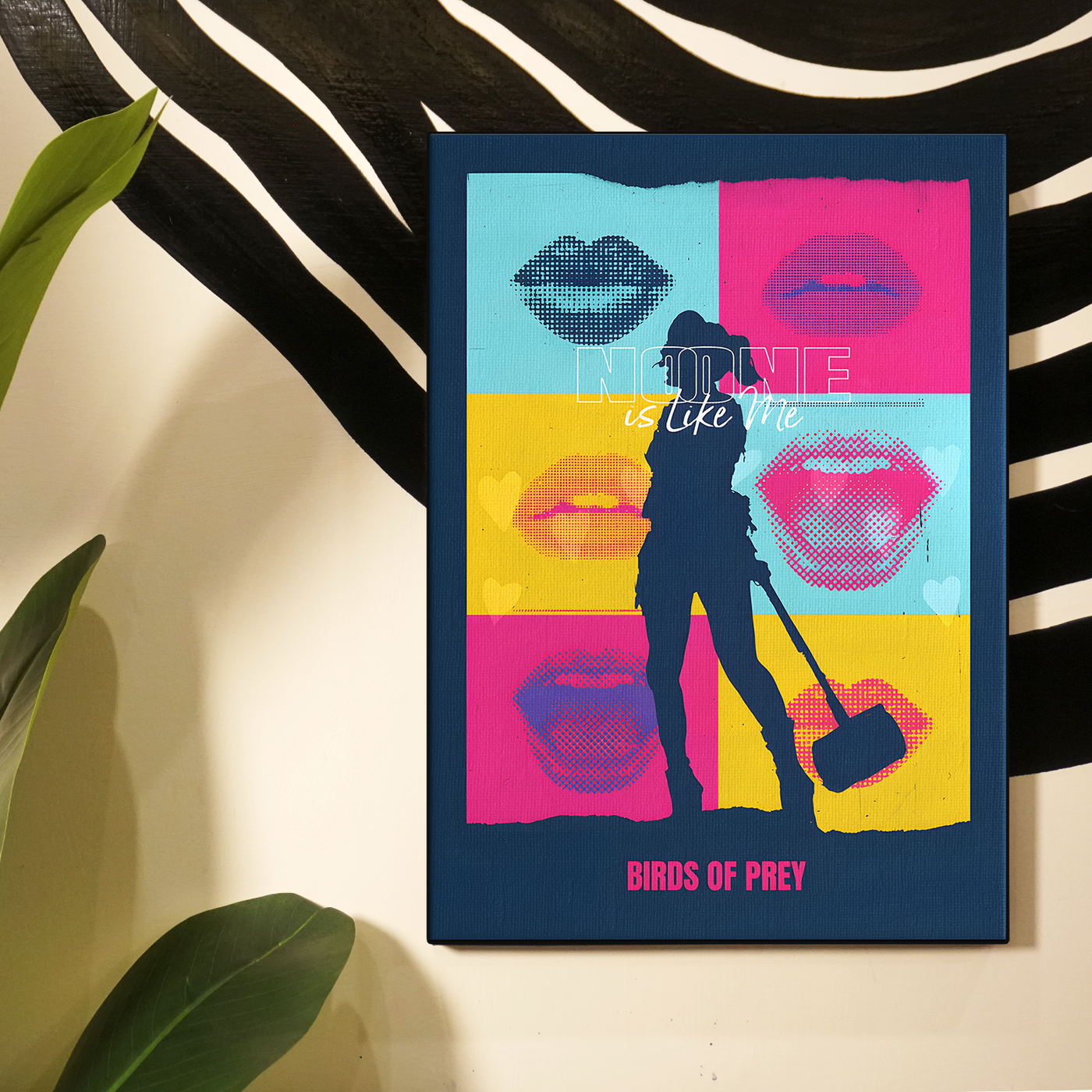Birds of Prey Pop Art Poster
