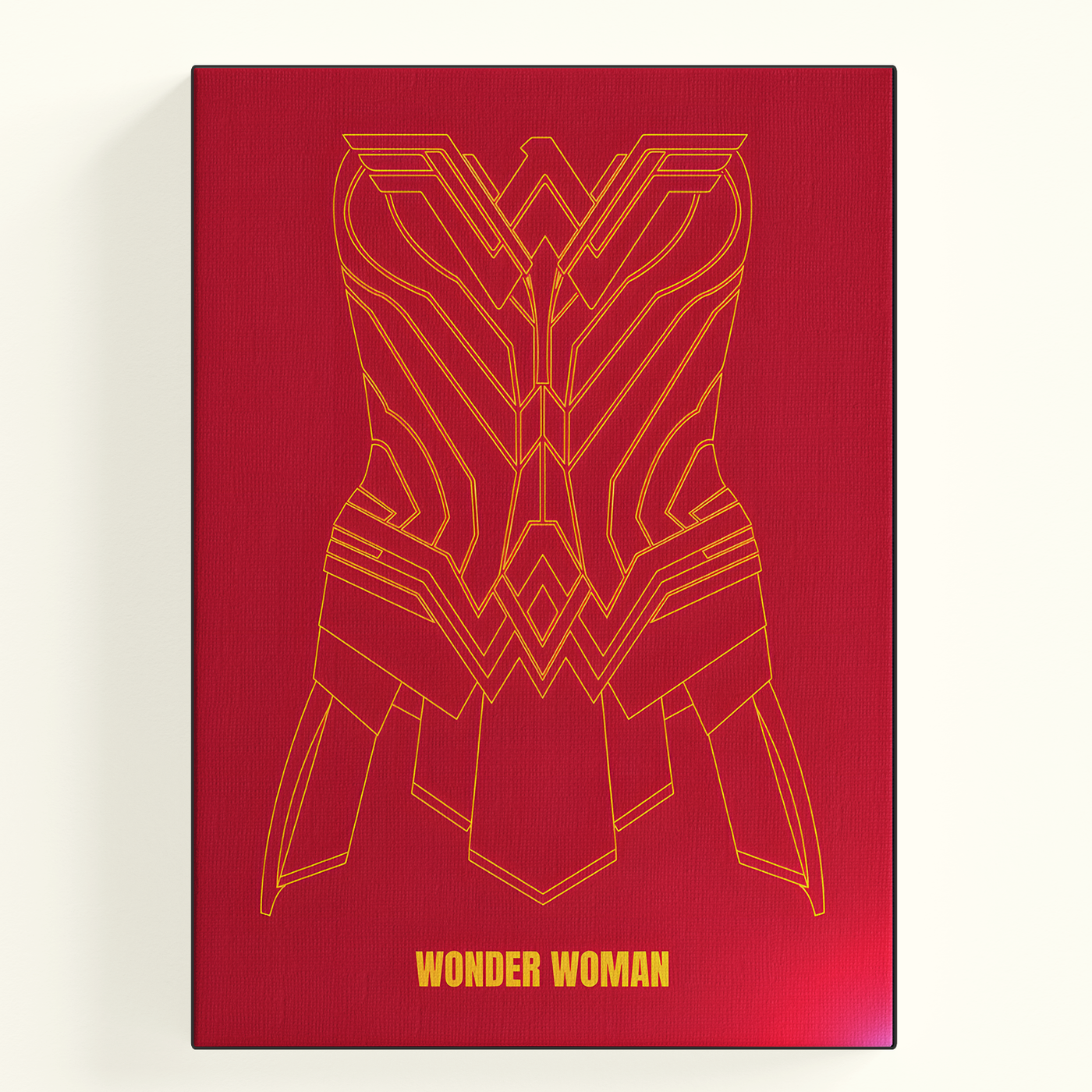 Wonder Woman Minimalistic' Poster