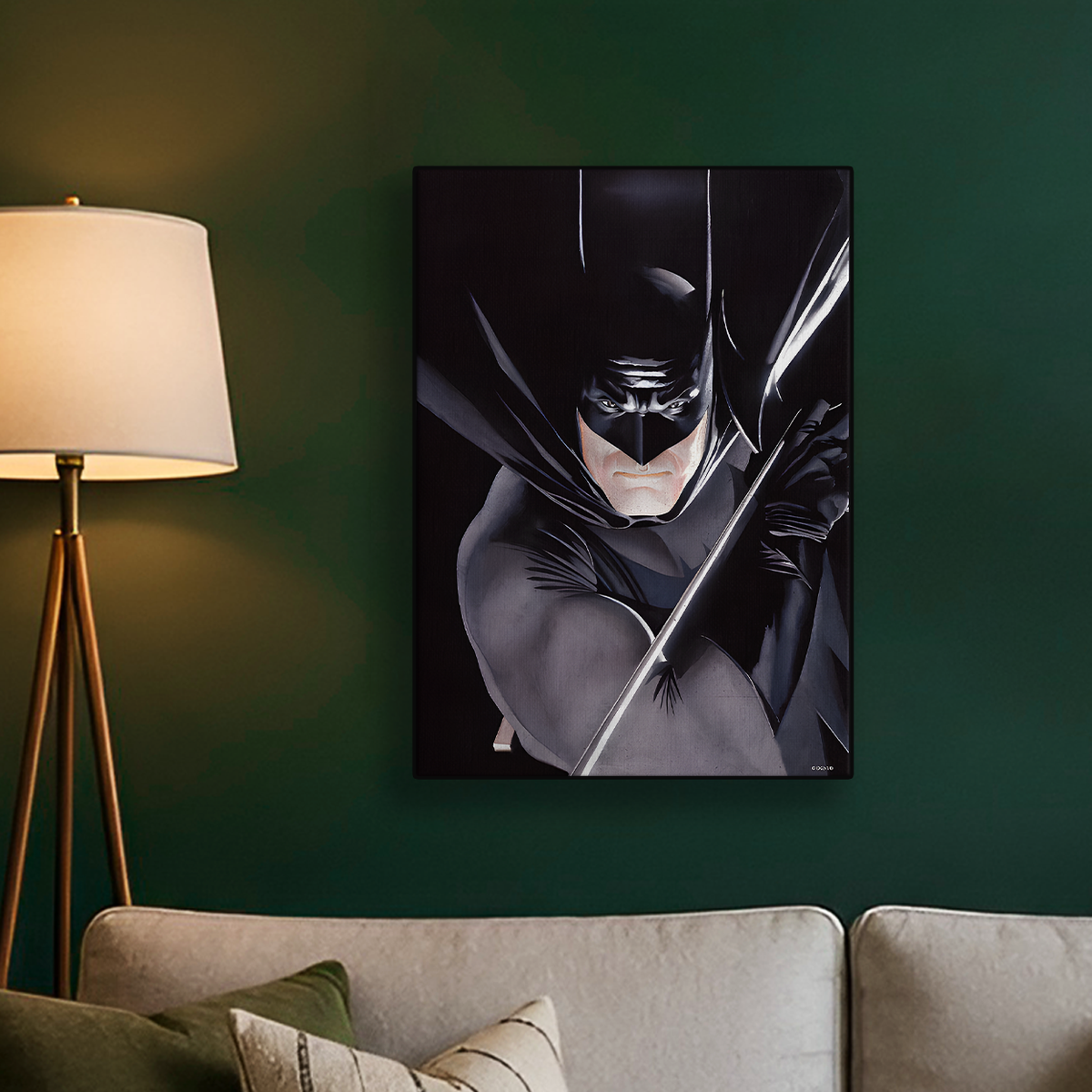 Dark Batman Action Poster