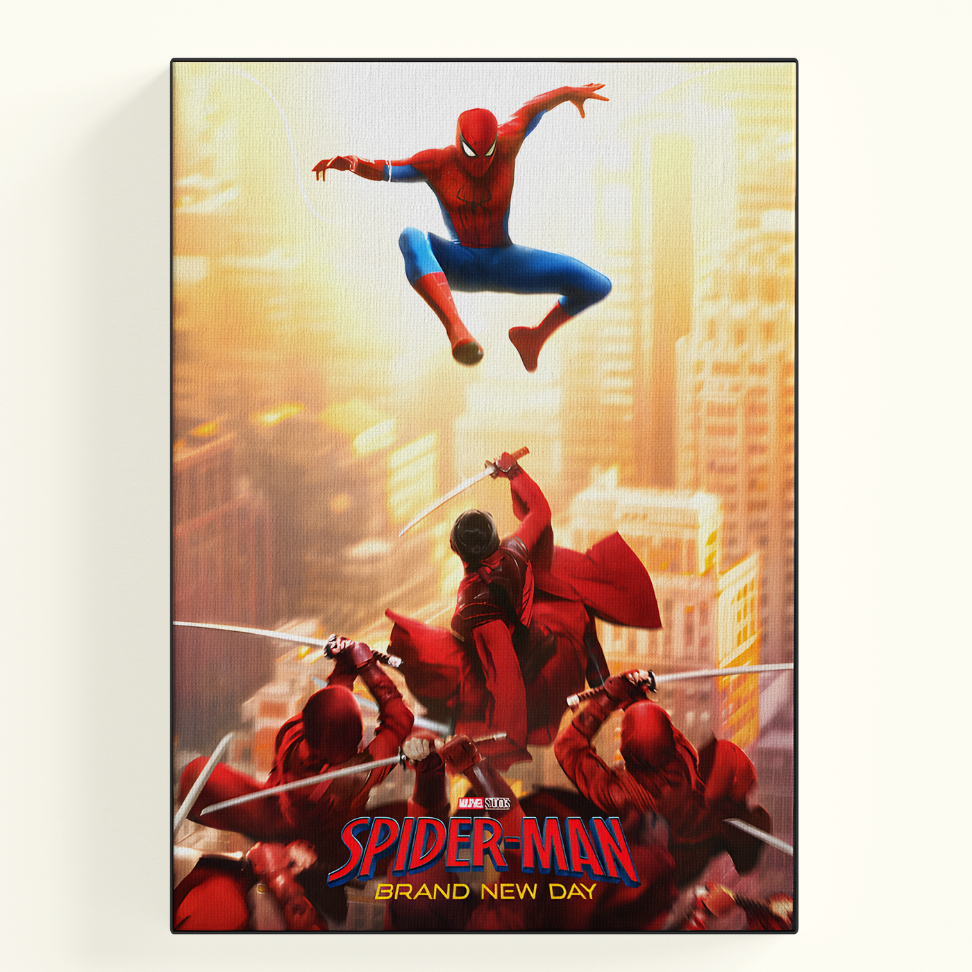 Spider-Man Avengers Style Poster BND