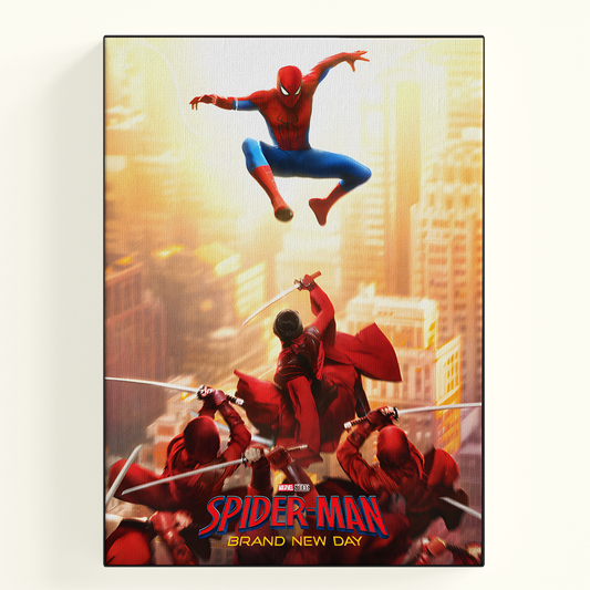 Spider-Man Avengers Style Poster BND