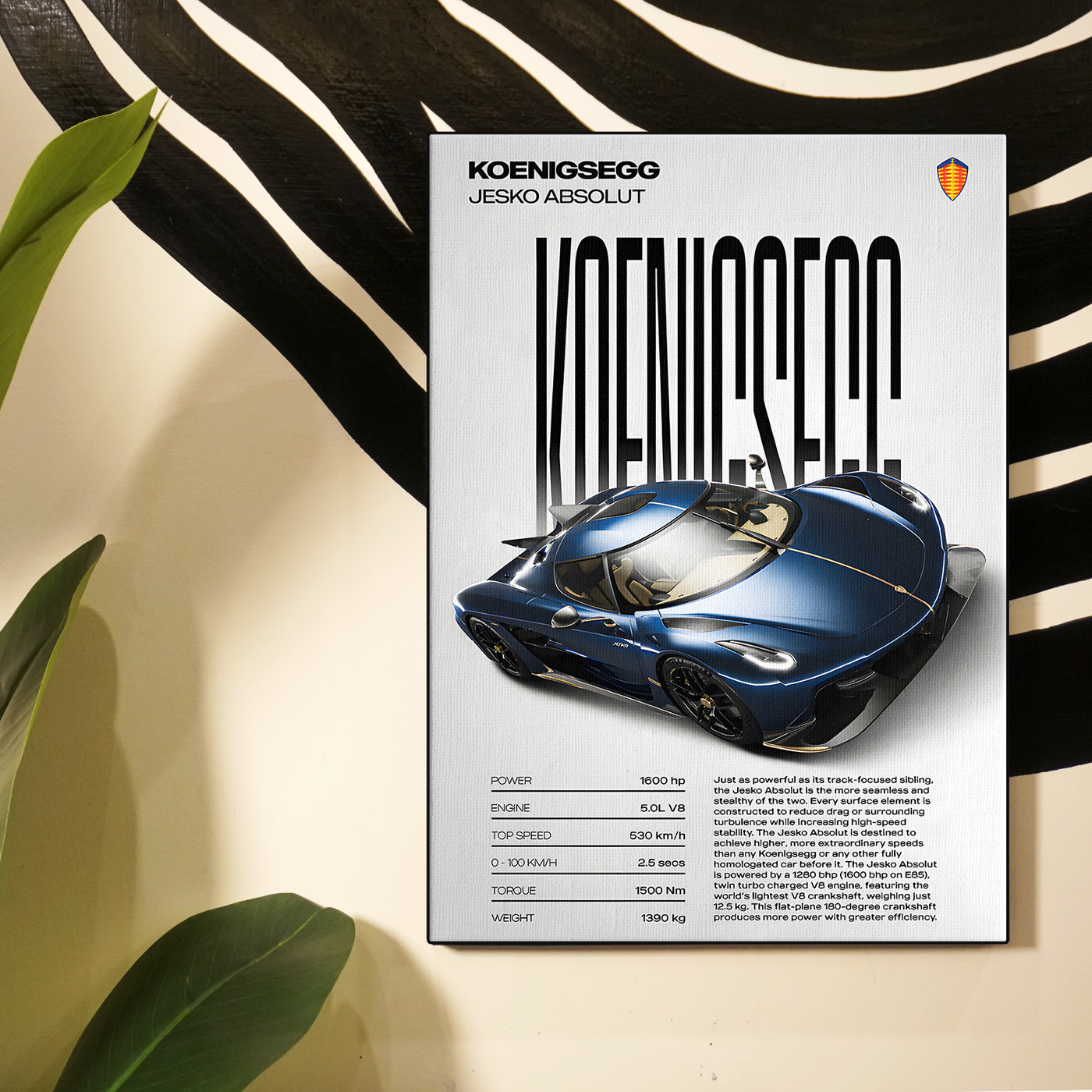 Koenigsegg Poster