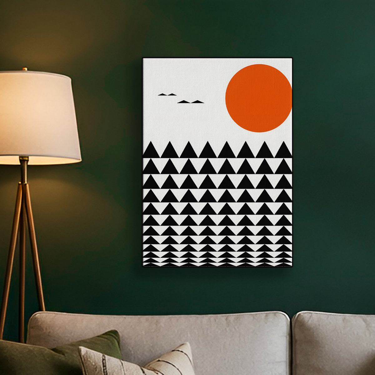 Japanese Trees Scene