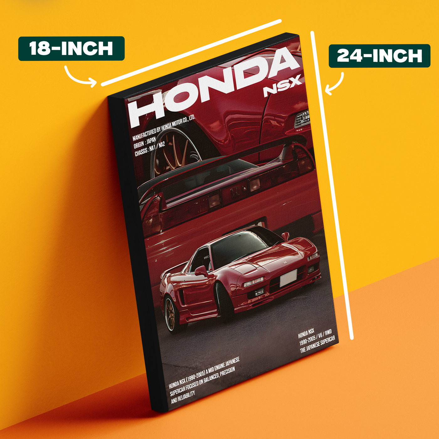 Honda NSX Poster