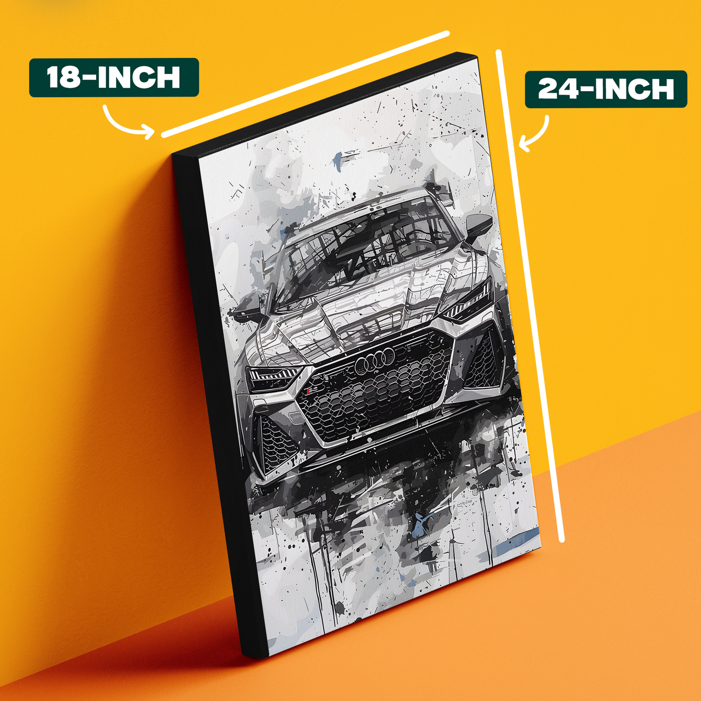 Pencil Sketch Car Poster
