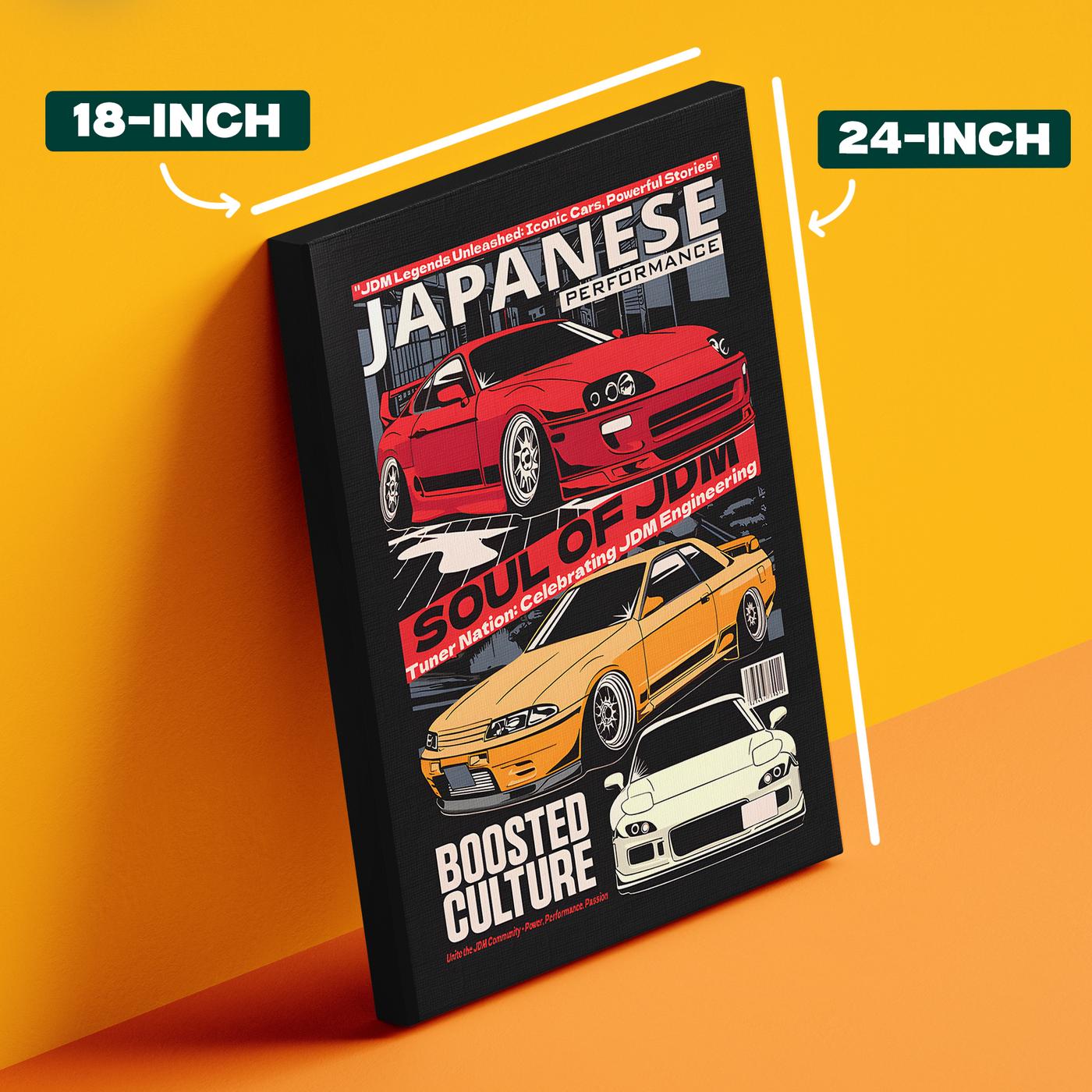 Japanese Soul of JDM Poster