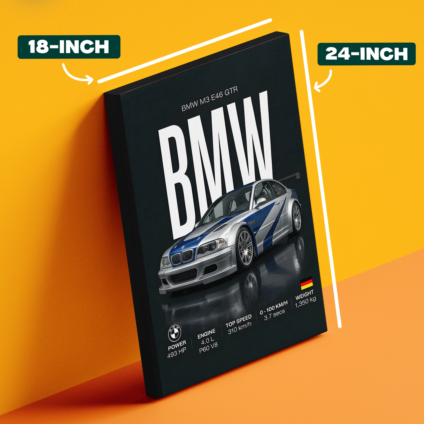 BMW M3 E46 Poster