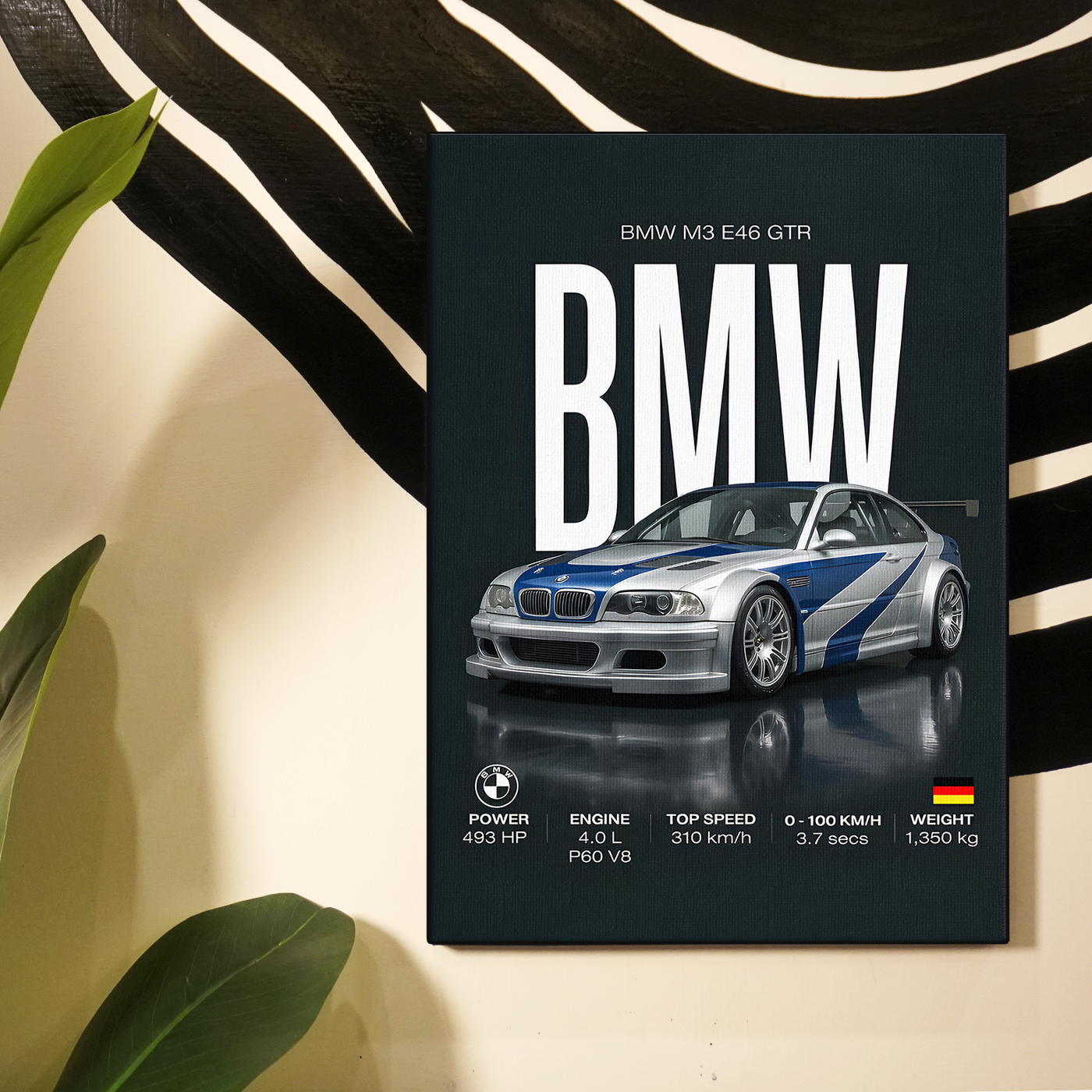 BMW M3 E46 Poster