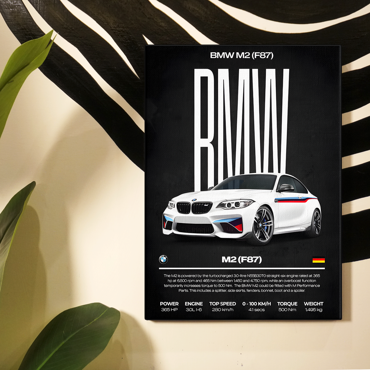 BMW M2 (F87) Poster