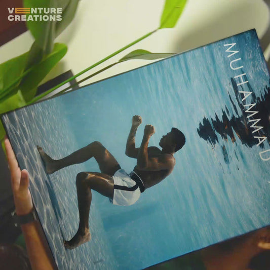Muhammad Ali Underwater Poster