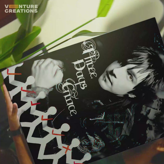 Three Days Grace Silhouette Poster