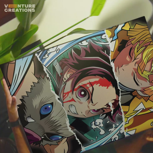 Demon Slayer Trio Poster